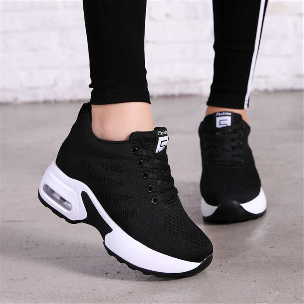 Oxford Lace Up Women - ประสิทธิภาพสูงด้านใน WEDGE แพลตฟอร์มรองเท้าผู้หญิง Oxford รองเท้าส้นสูงสตรีรองเท้ารองเท้ากอล์ฟสําหรับผู้หญิงรองเท้าผ้าใบกีฬา