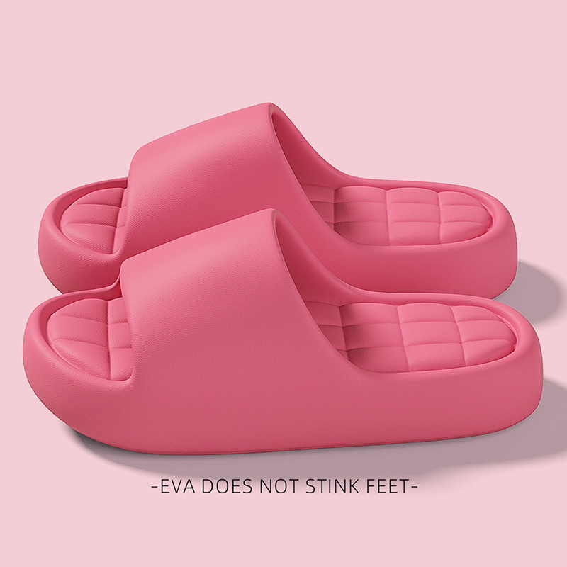 Mule Slip On - รองเท้าแตะพื้นหนานุ่มแบบสวมใส่ในบ้านสำหรับผู้หญิง น้ำหนักเบา ทำจากวัสดุ EVA สวมใส่สบาย พื้นนุ่มเหมือนเมฆ