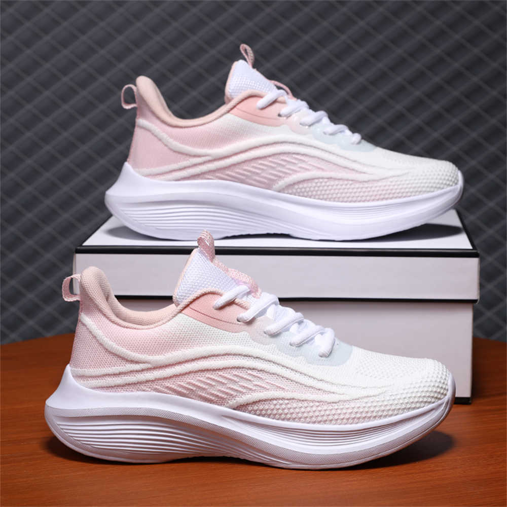 Women Shoes Tennis - รองเท้าผ้าใบผู้หญิงไซส์ใหญ่พิเศษ รุ่น Plateforme สีน้ำเงิน สไตล์กีฬา น่ารัก