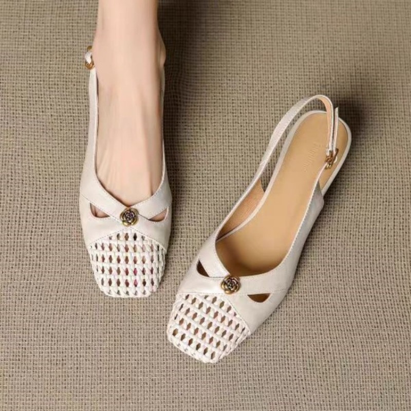 รองเท้าส้นเตารีดแบบปิดหัวสไตล์ - Mule Slip On บทวิจารณ์และราคา