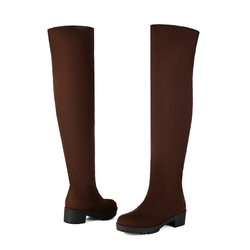 รองเท้าบูทผู้หญิงแบบสวม หนังกล - Sock Boot Women บทวิจารณ์และราคา