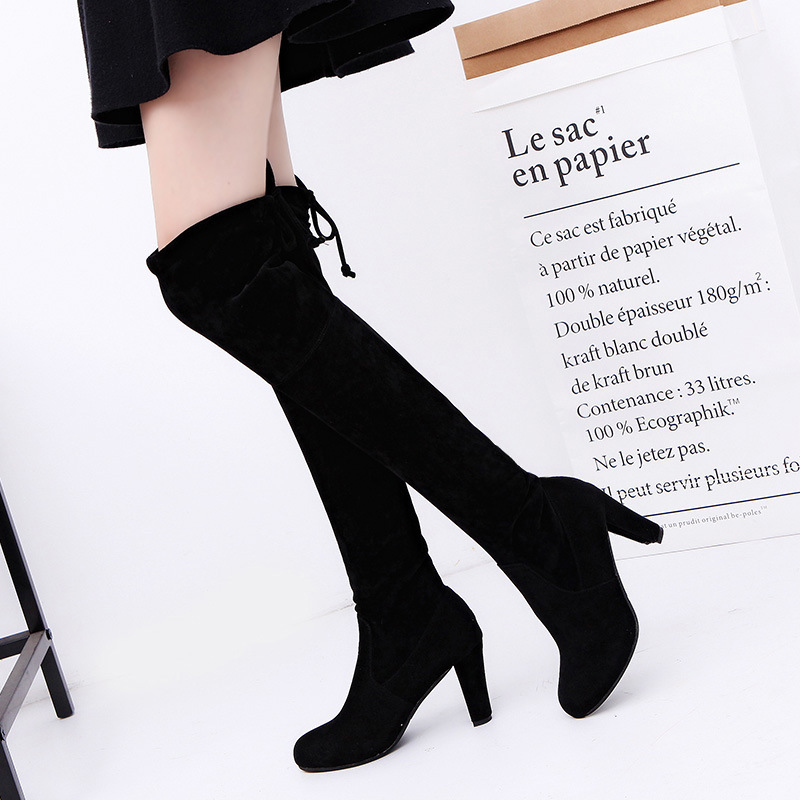 รองเท้าบูทสตรีผ้ายืดกว่าเข่ารอ - Sock Boot Women บทวิจารณ์และราคา
