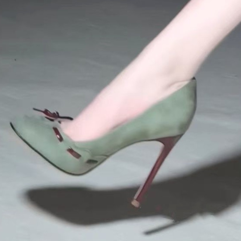 รองเท้าส้นสูงทรงเข็มแบบสวม ปลา - Women'S Shoes Quality บทวิจารณ์และราคา
