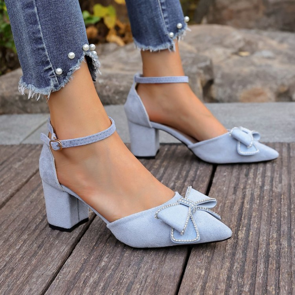 รองเท้าส้นสูงแบบรัดส้นหัวแหลมส - Women'S Shoes Quality บทวิจารณ์และราคา