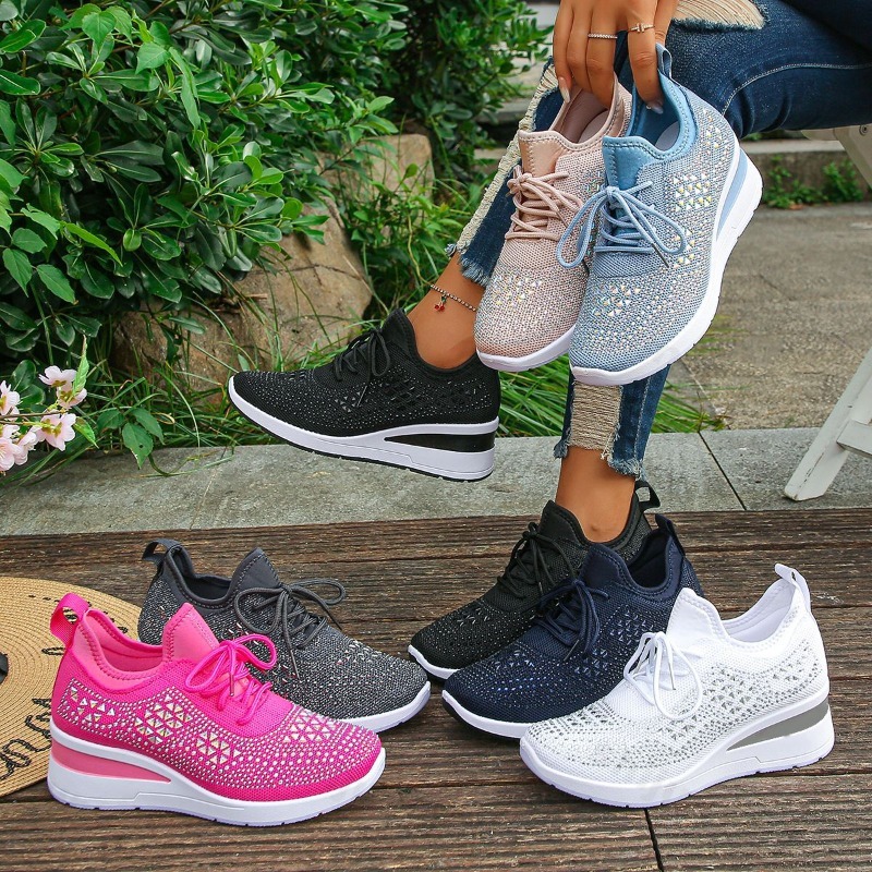 รองเท้าผ้าใบผู้หญิง 2026 แบบตา - Women Shoes Tennis บทวิจารณ์และราคา