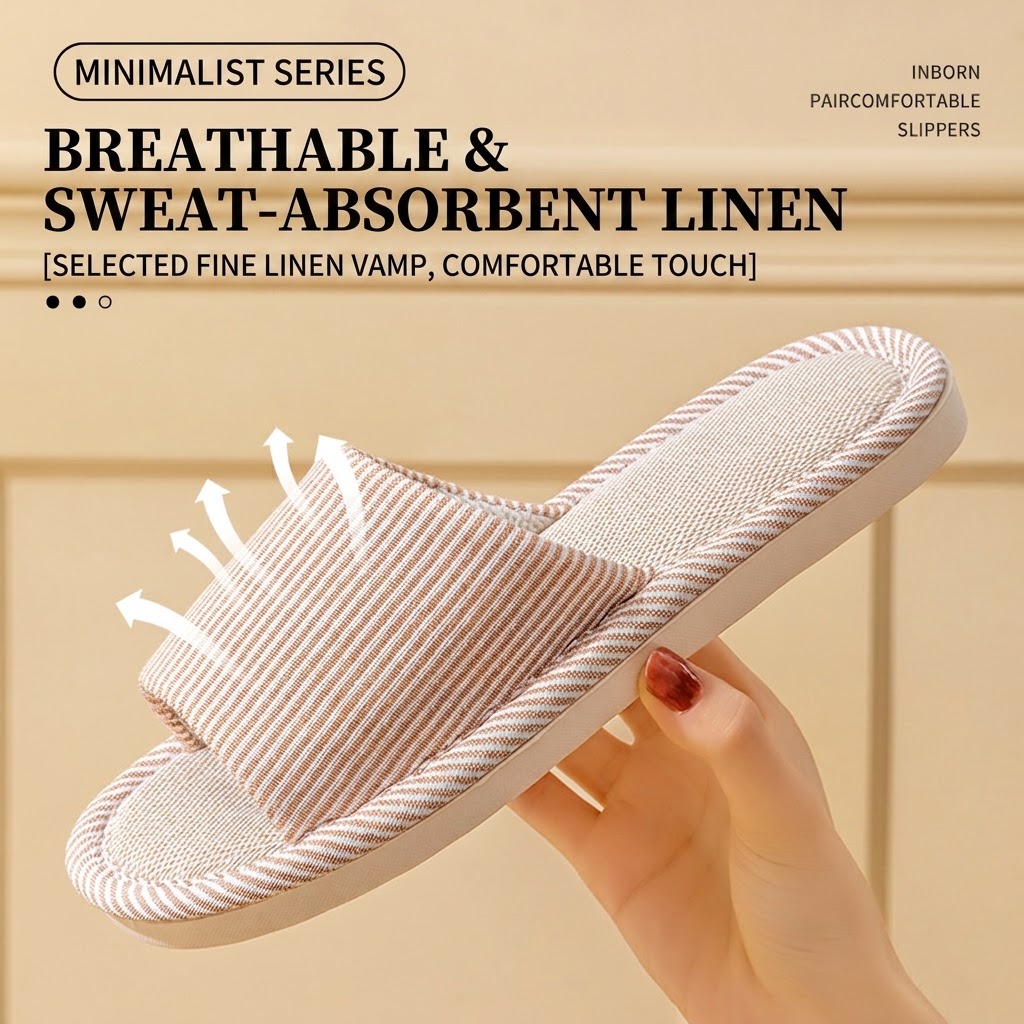 รองเท้าแตะผ้าลินินระบายอากาศสำ - Mule Slip On บทวิจารณ์และราคา